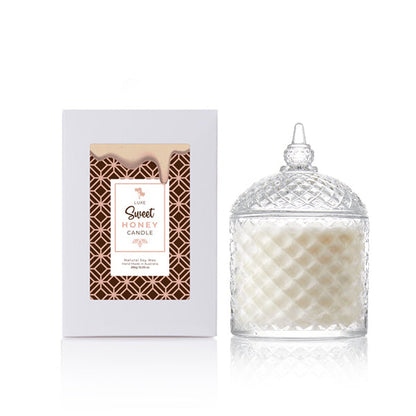 Silk Oil of Morocco - Luxe Sweet Honey Natural Soy Candle
