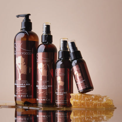 Beauty Expo Deals 2026 - Argan Hair & Skin Treatment Serum - Sweet Honey 125ml