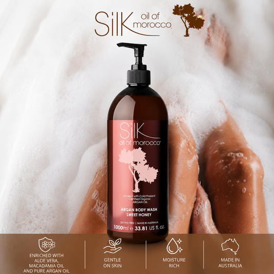 Monthly Deal- Sweet Honey Argan Body Wash 1000ml
