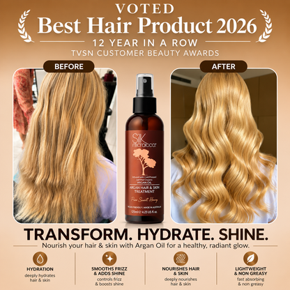 Silk Oil of Morocco - Sweet Honey Argan Hair & Skin Treatment