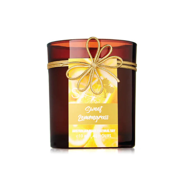 Silk Oil of Morocco - Sweet Lemongrass Amber Natural Soy Candle