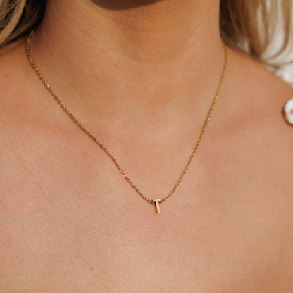 Gold Initial Necklace