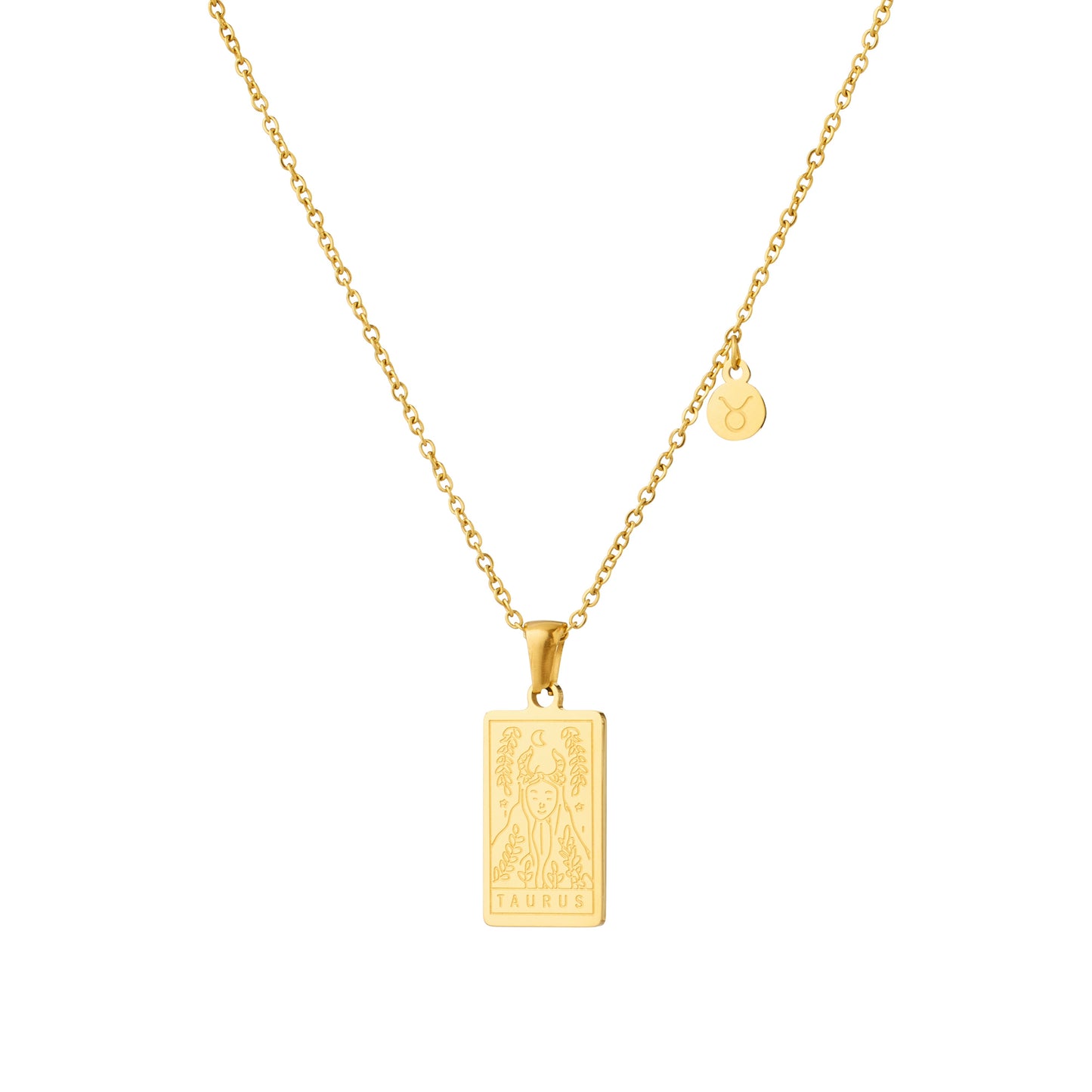 Silk Oil of Morocco - Zodiac Sign Pendant Necklace