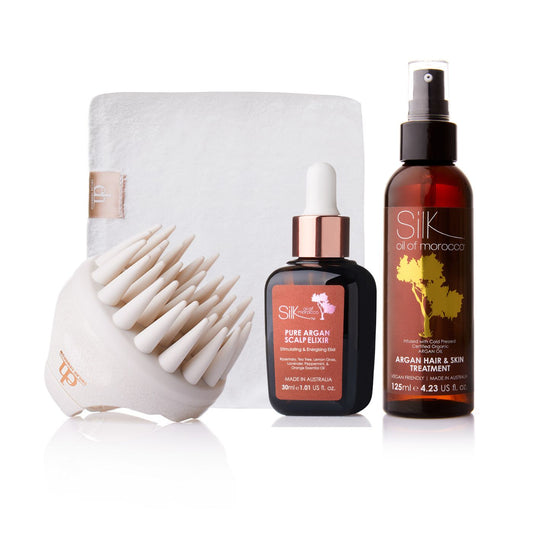 Silk Oil of Morocco - The Complete Hair Oiling Kit