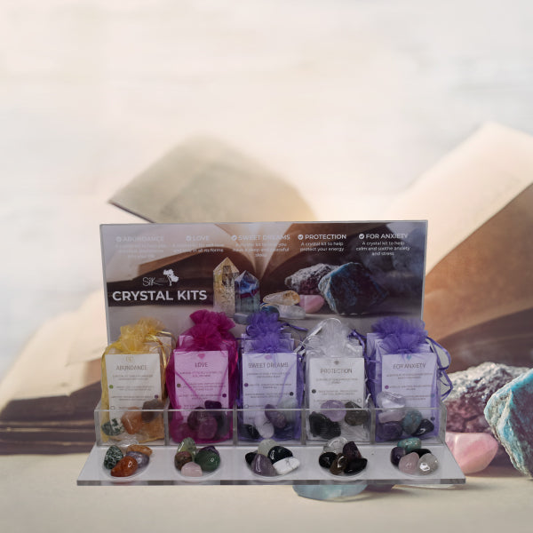 Crystal Kit Stand with Backing Card