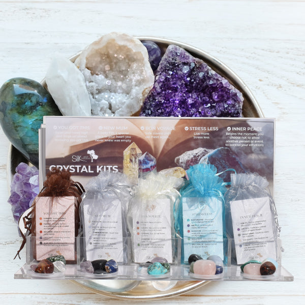 Crystal Kit Stand with Backing Card
