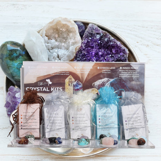 Crystal Kit Stand with Backing Card