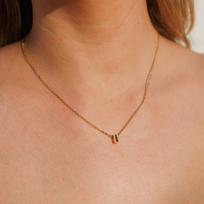 Gold Initial Necklace