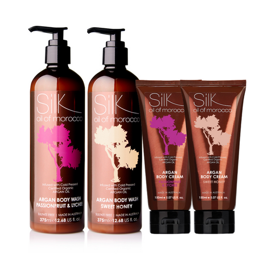 Ultimate Luxe Argan Body Wash Collection