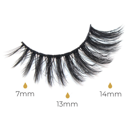 Faux Mink Lashes & Lash Bond Liner Clear - Value Pack