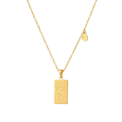 Silk Oil of Morocco - Zodiac Sign Pendant Necklace