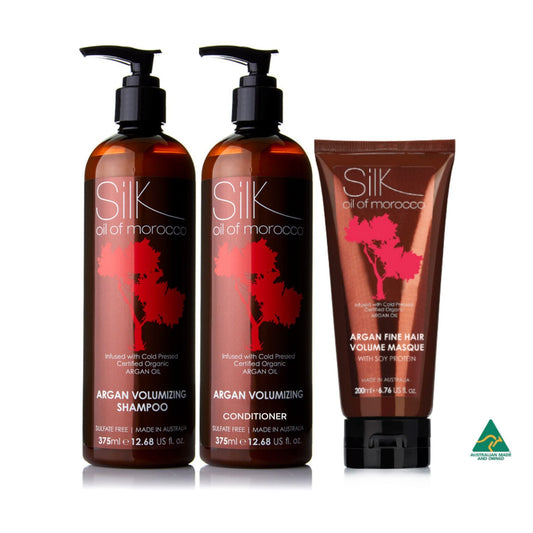 Monthly Deal - Moisture + Thickening 3 Step Hair Routine