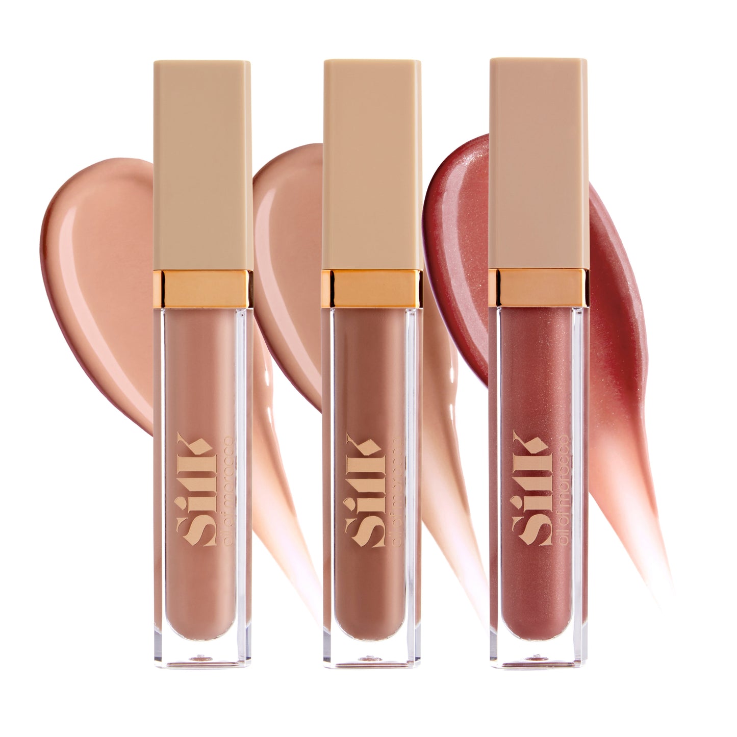 Warm Neutrals Lip Shine Trio