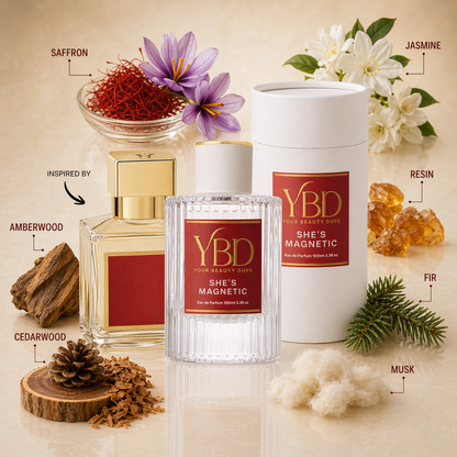 Your Beauty Dupe She’s Magnetic Perfume — Inspired by Baccarat Rouge 540 MFK’s