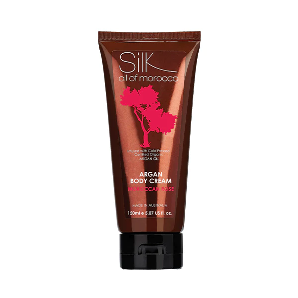 Beauty Expo Deals 2026 - Argan Body Cream with Pentavitin 150ml - Moroccan Rose