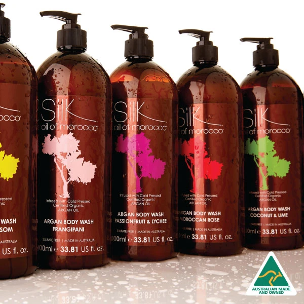 Silk Oil of Morocco - Moroccan Rose Argan Body Wash