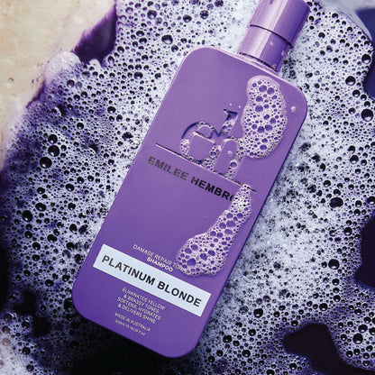 Emilee Hembrow - Platinum Blonde Damage Repair Toning Argan Shampoo