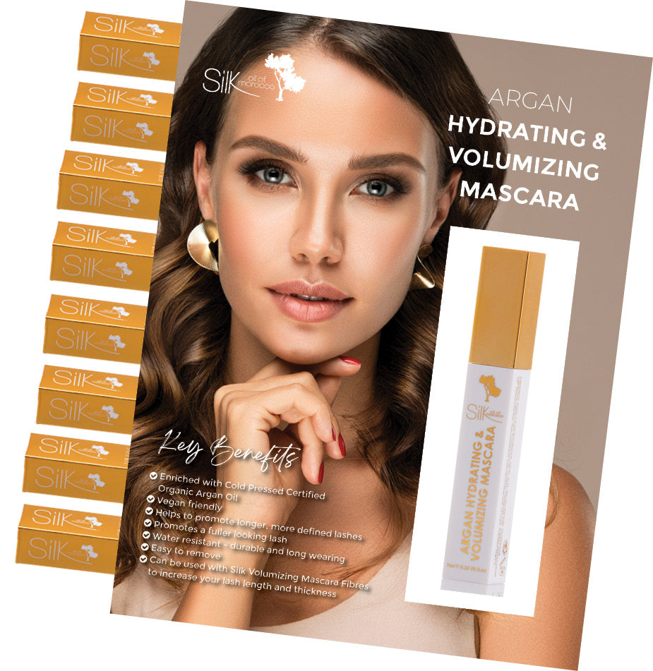 Argan Hydrating & Volumizing Mascara - Starter Pack