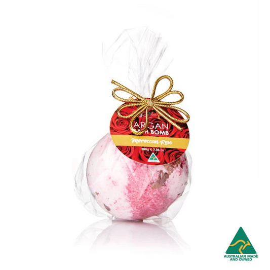 Moroccan Rose Argan Bath Bomb