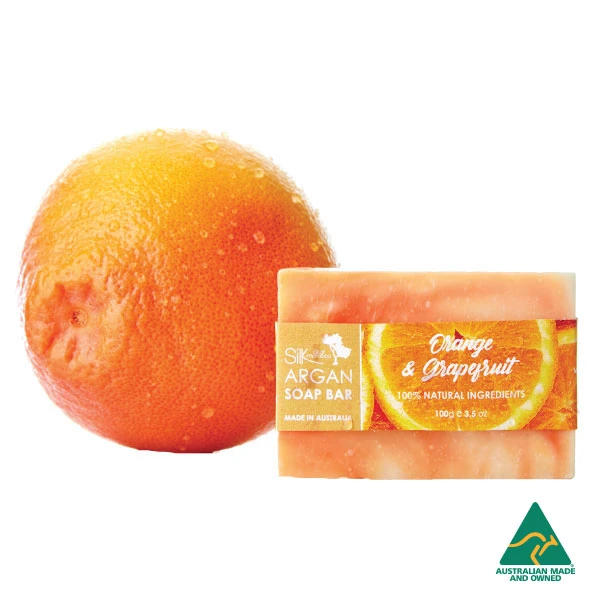 Orange & Grapefruit Argan Soap Bar