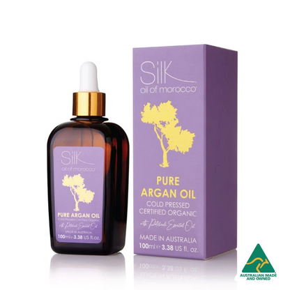 Silk Oil of Morocco - Pure Argan Oil with Patchouli Essential Oil