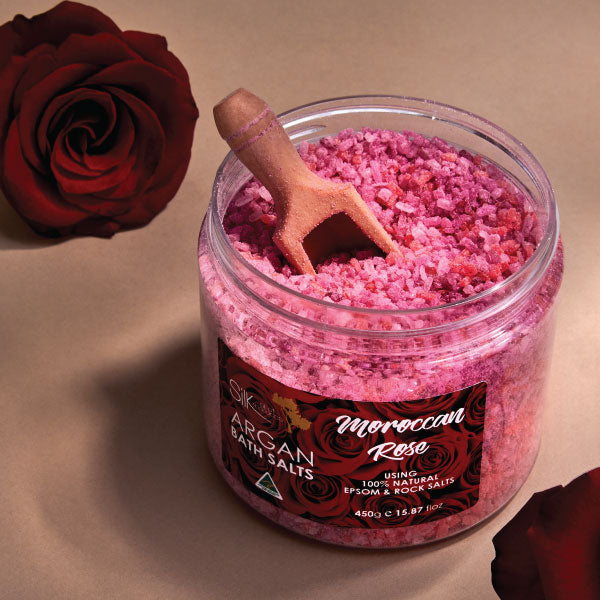 Moroccan Rose Argan Bath Salts