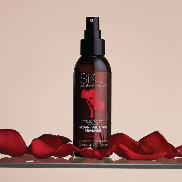 Beauty Expo Deals 2026 - Argan Hair & Skin Treatment Serum - Moroccan Rose 125ml *ONLINE ONLY*