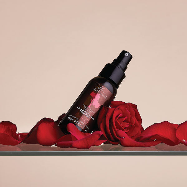 Silk Oil of Morocco - Moroccan Rose Argan Hair & Skin Treatment Serum