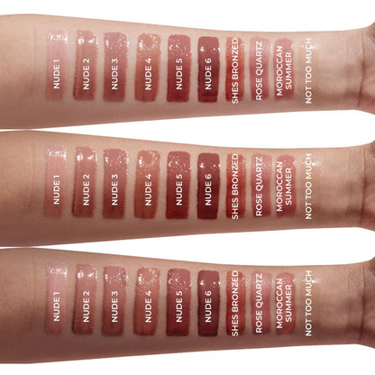 Deep Browns Lip Shine Trio