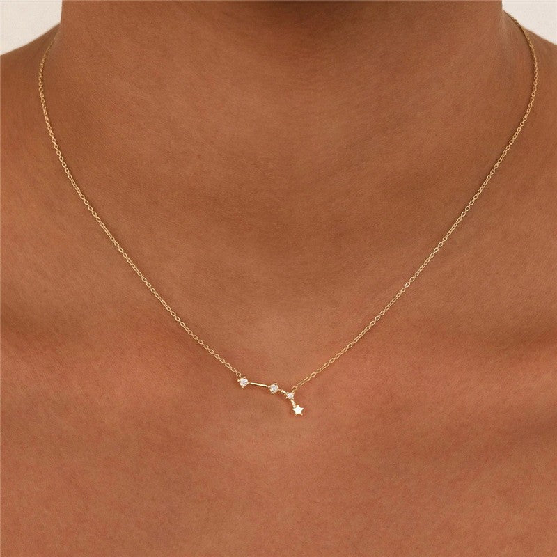Silk Oil of Morocco - Zodiac Constellation Necklace