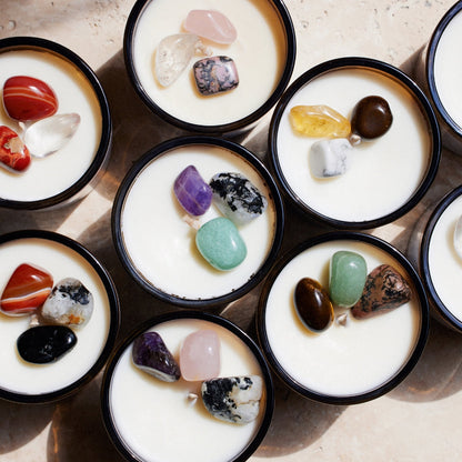 Silk Oil of Morocco - Zodiac Sign Crystal Candle